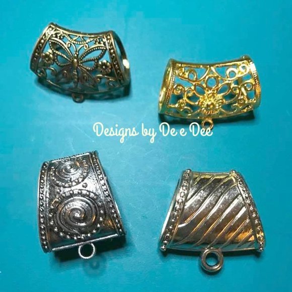 Jewelry - 4  Scarf Jewelry or Necklace Enhancers Bails